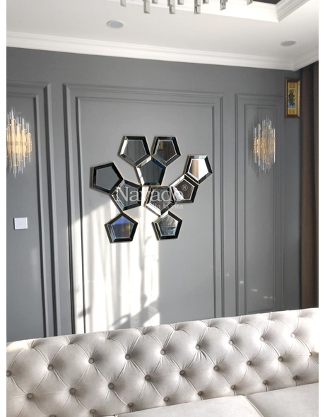 Gương nghệ thuật phòng khách Navado