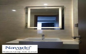 Cách lắp gương phòng tắm đẹp