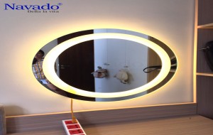 Gương trang điểm đèn led cho phái đẹp