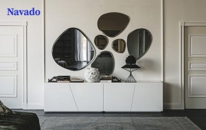 Ngất lịm với các mẫu gương trang trí phòng khách đơn giản mà đẹp đến khó quên