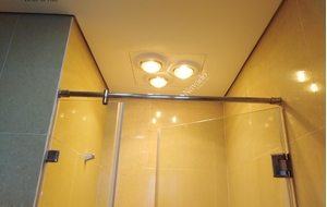 Lựa chọn đèn sưởi âm trần 1 bóng nhà tắm an toàn cho con bạn