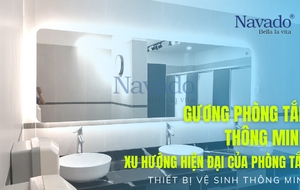 GƯƠNG PHÒNG TẮM THÔNG MINH –XU HƯỚNG HIỆN ĐẠI CỦA PHÒNG TẮM