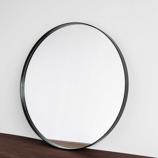 Gương sảnh viền kim loại tròn oras 60cm