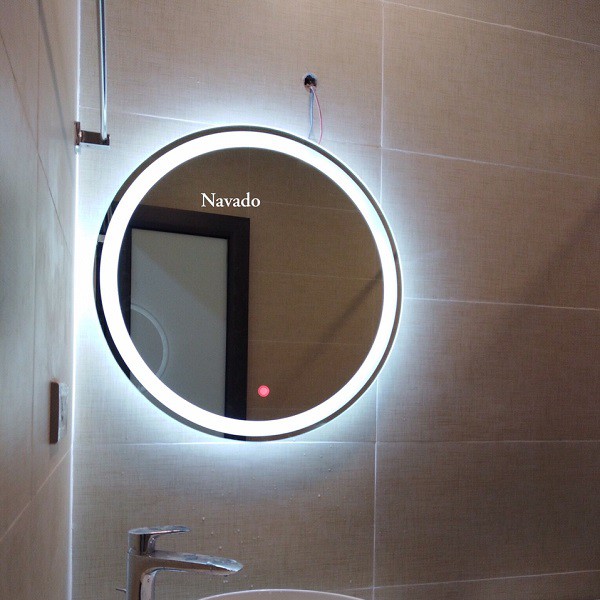 Gương đèn led cảm ứng phòng tắm