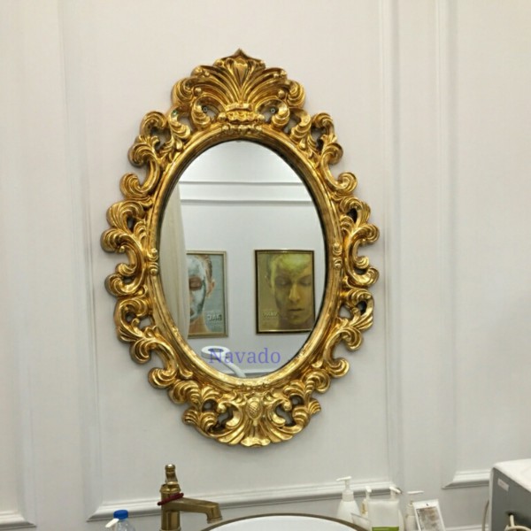 Gương tân cổ điển phòng tắm Zeus