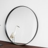 Gương sảnh viền kim loại tròn oras 60cm