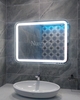 Gương phòng tắm đèn Led hiện đại hình chữ nhật