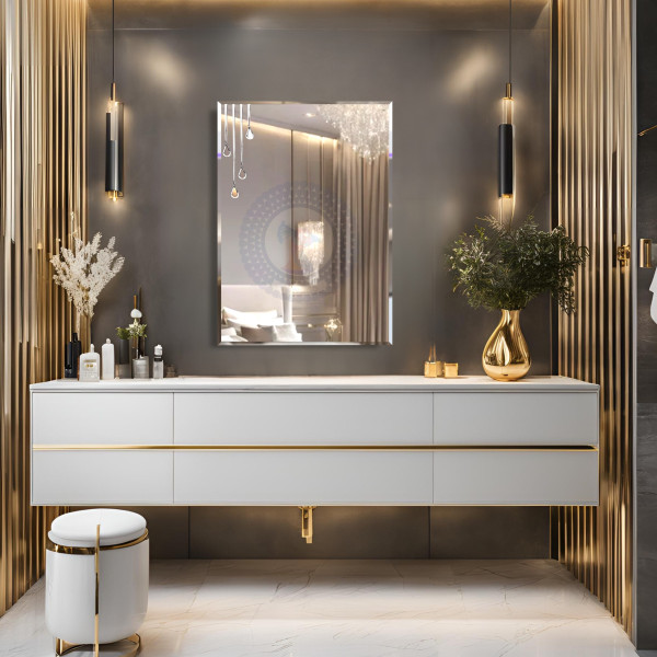 Gương bàn trang điểm mài vát 103B