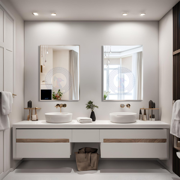 Gương bàn trang điểm mài vát 103B