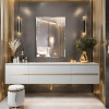 Gương bàn trang điểm mài vát 103B