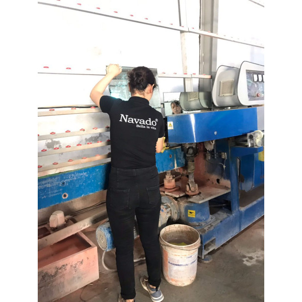 Gương phòng tắm tròn mài vát 108B