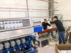 Gương phòng tắm khung tròn inox đèn led
