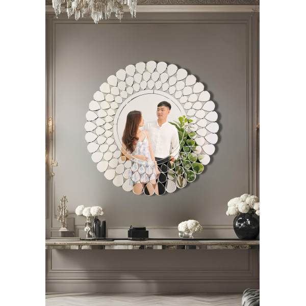 Gương nghệ thuật decor cao cấp Peacock