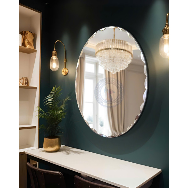 Gương phòng tắm hình elip NAV 508C