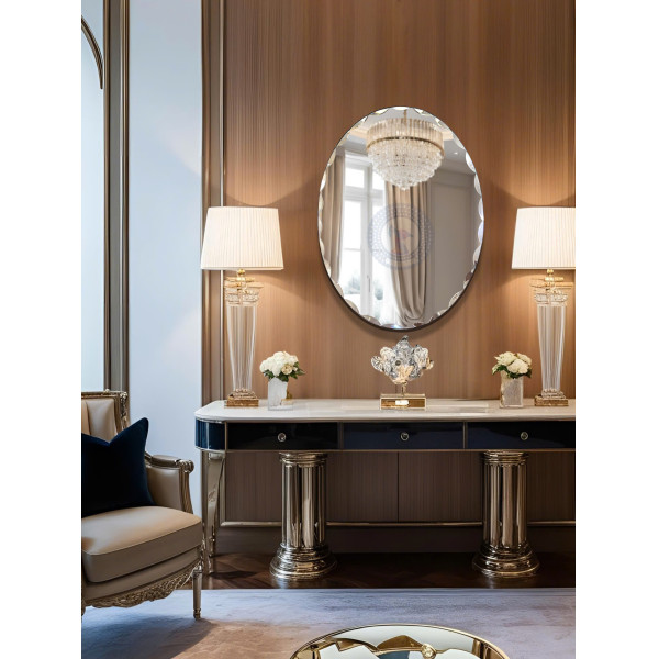 Gương bàn trang điểm hình elip NAV 508C