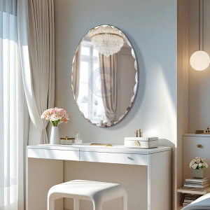 Gương bàn trang điểm hình elip NAV 508C
