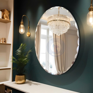 Gương trang trí hình elip NAV 508C