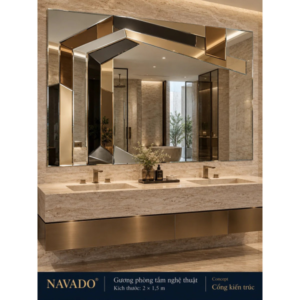 Gương phòng tắm Cổng Kiến Trúc NAVADO