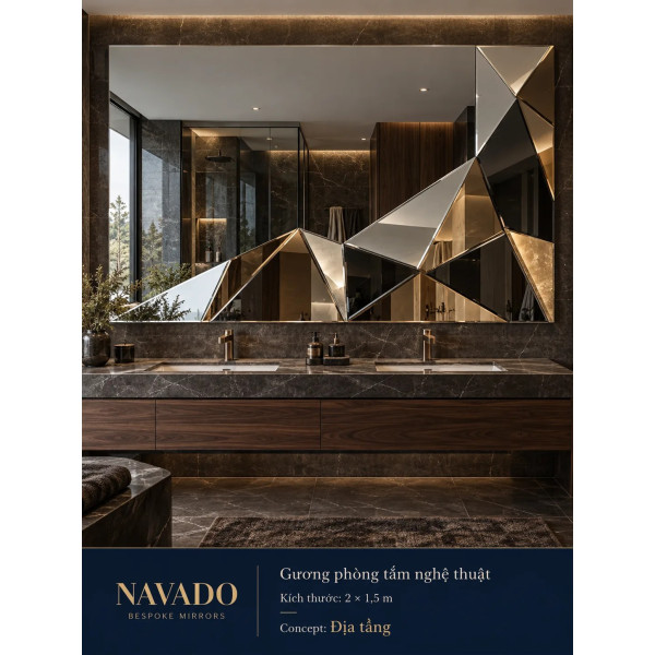 Gương phòng tắm Địa Tầng NAVADO
