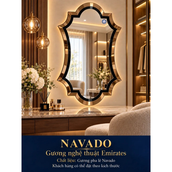Gương bàn trang điểm Emirates NAVADO