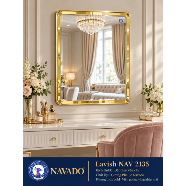 Gương bàn trang điểm Lavish NAV 2135 NAVADO
