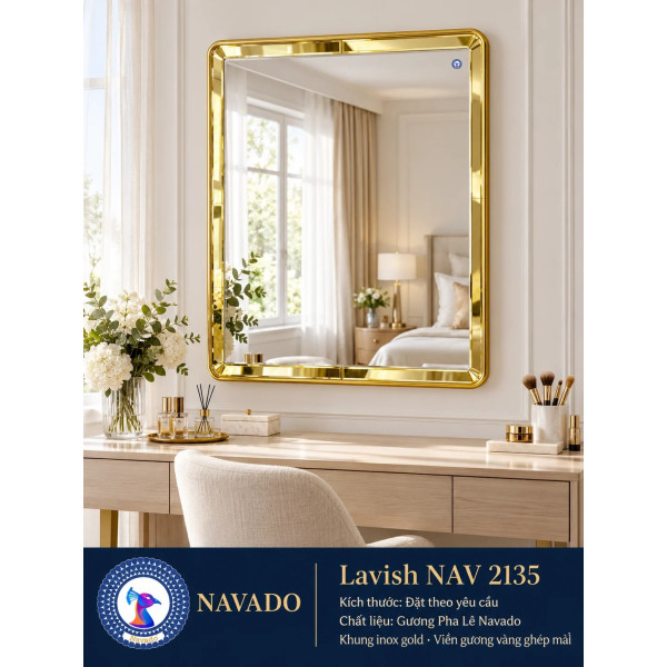 Gương bàn trang điểm Lavish NAV 2135 NAVADO