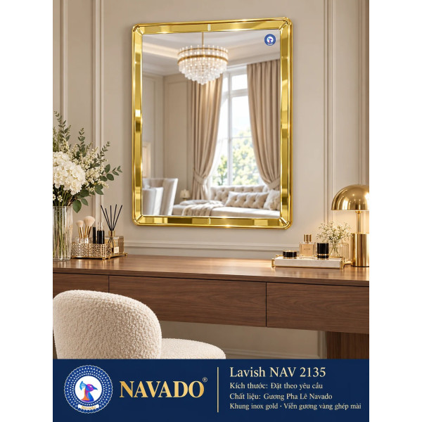 Gương bàn trang điểm Lavish NAV 2135 NAVADO