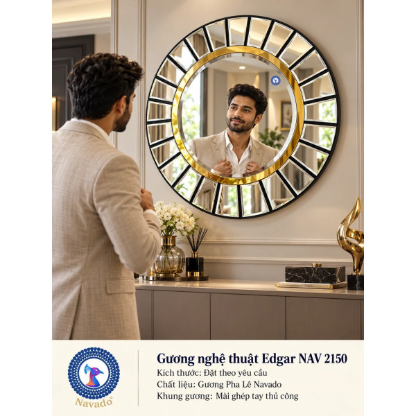 Gương trang trí Edgar NAV 2150 NAVADO