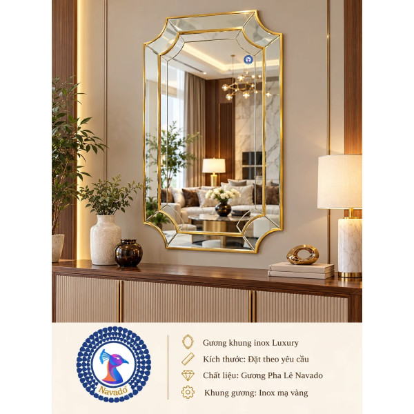 Gương trang trí Luxury NAVADO