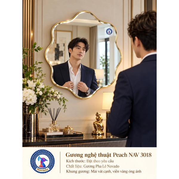 Gương trang trí Peach NAV 3018 NAVADO