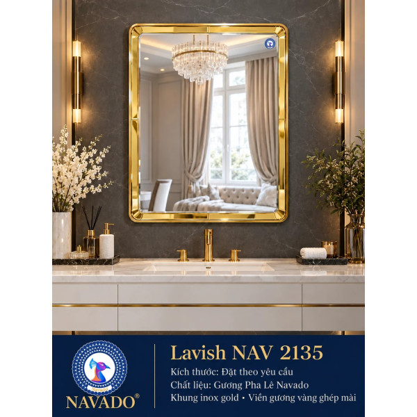 Gương phòng tắm Lavish NAV 2135 NAVADO