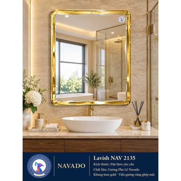Gương phòng tắm Lavish NAV 2135 NAVADO