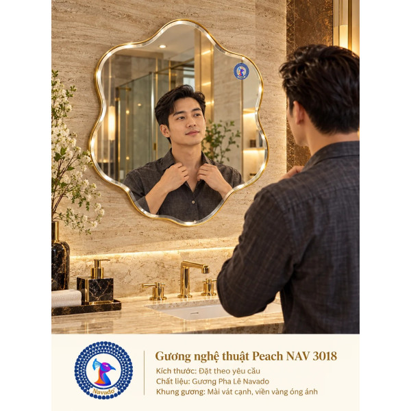 Gương phòng tắm Peach NAV 3018 NAVADO