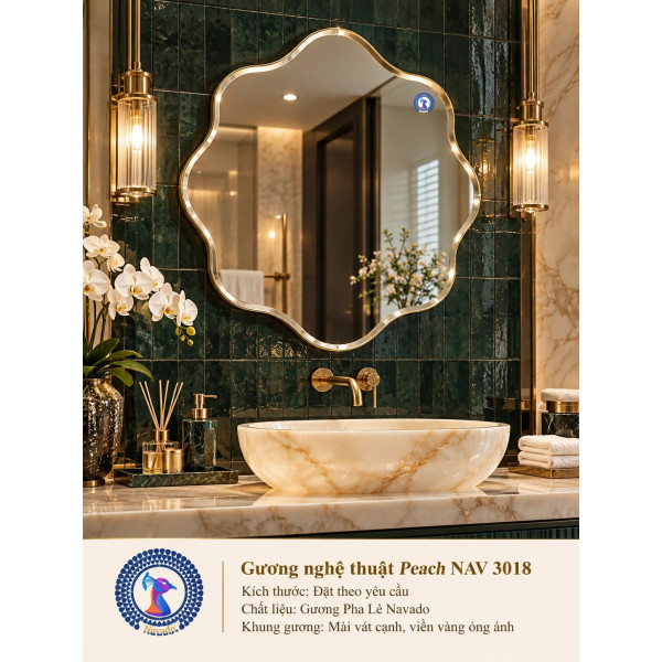 Gương phòng tắm Peach NAV 3018 NAVADO