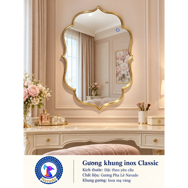 Gương bàn trang điểm Classic NAVADO