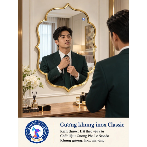 Gương bàn trang điểm Classic NAVADO
