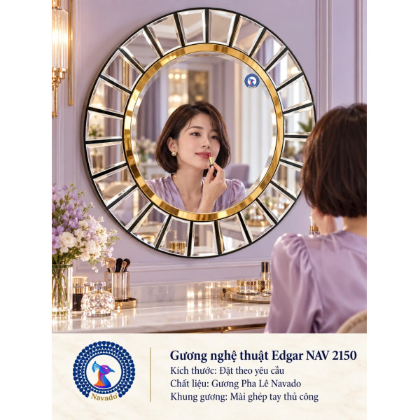 Gương bàn trang điểm Edgar NAV 2150 NAVADO