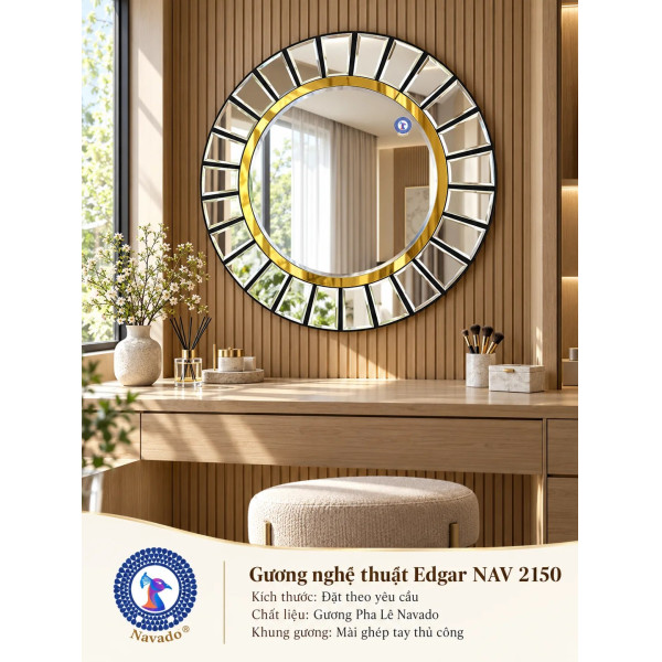 Gương bàn trang điểm Edgar NAV 2150 NAVADO