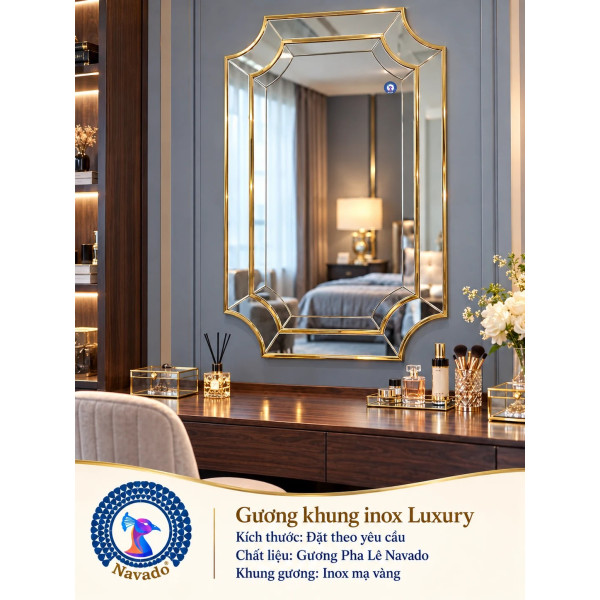 Gương bàn trang điểm Luxury NAVADO