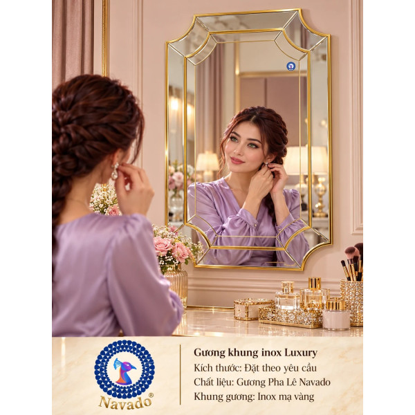 Gương bàn trang điểm Luxury NAVADO