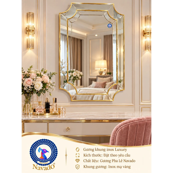 Gương bàn trang điểm Luxury NAVADO