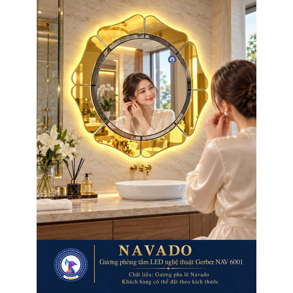 Gương phòng tắm Gerber NAV 6001 LED