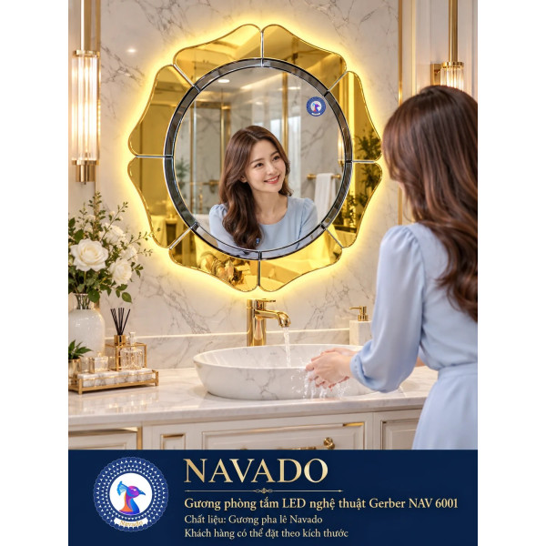 Gương phòng tắm Gerber NAV 6001 LED