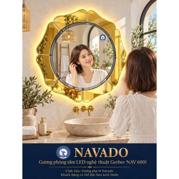 Gương phòng tắm Gerber NAV 6001 LED
