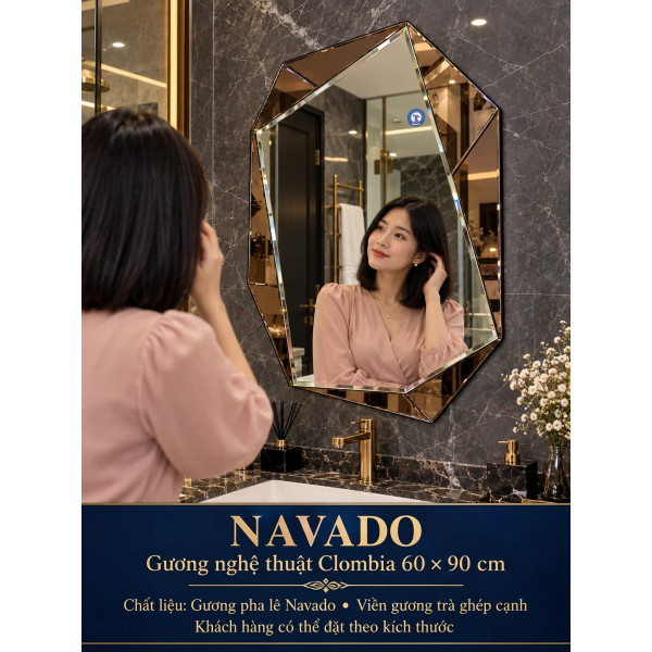 Gương phòng tắm Clombia NAVADO