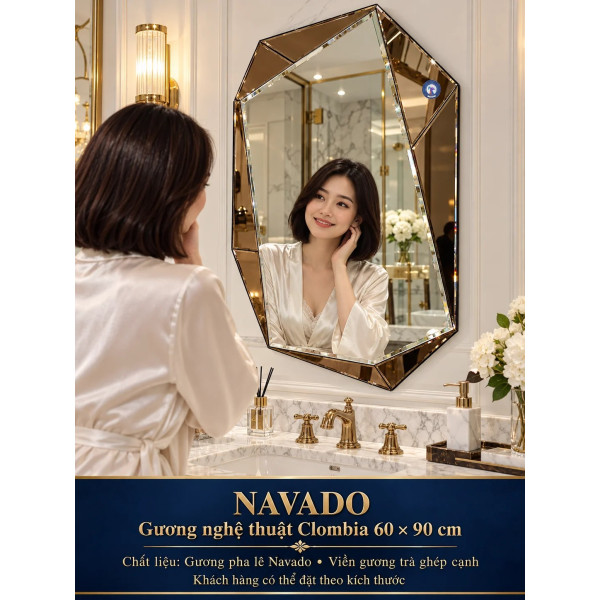 Gương phòng tắm Clombia NAVADO