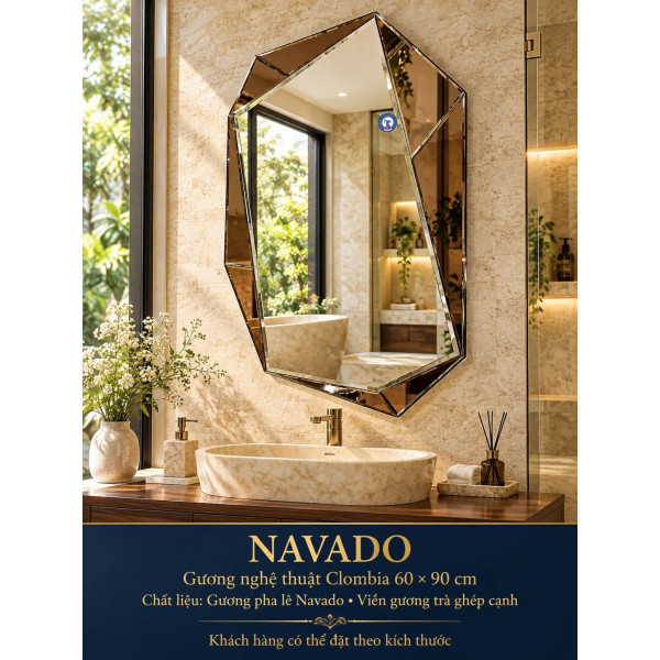 Gương phòng tắm Clombia NAVADO