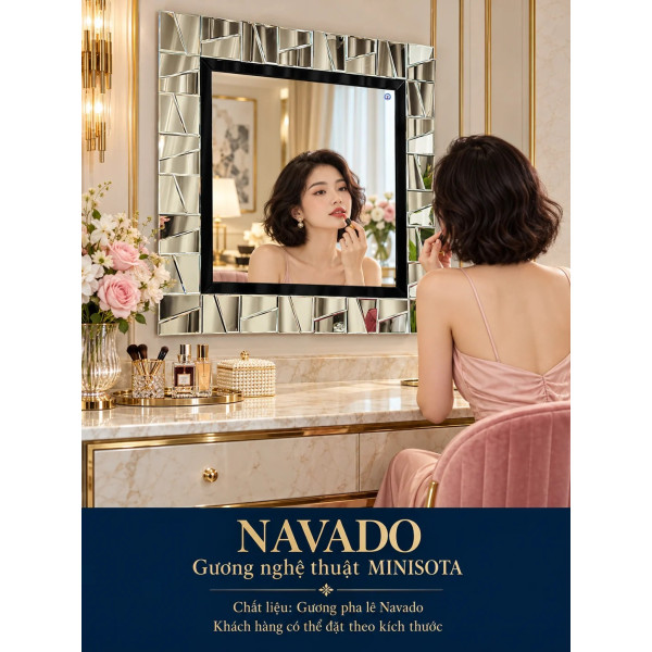 Gương bàn trang điểm Minisota NAVADO