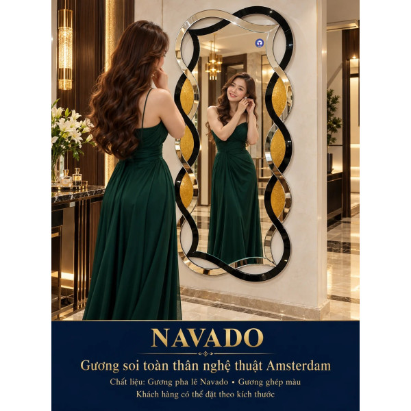 Gương soi toàn thân Amsterdam NAVADO