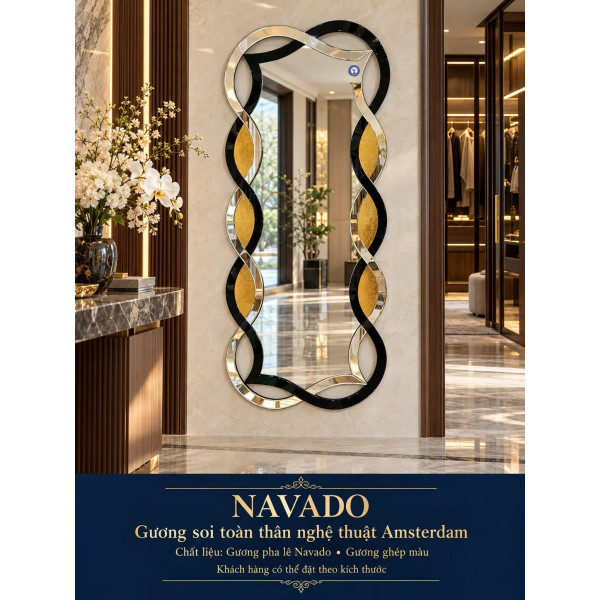 Gương soi toàn thân Amsterdam NAVADO